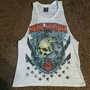 Metal Mulisha razor back top
